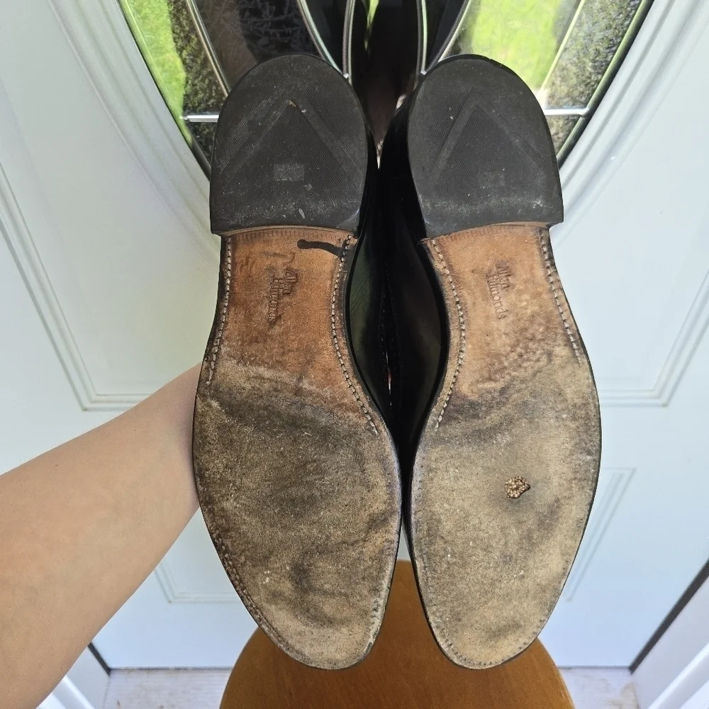 Allen Edmonds Manchester Black Leather Loafers
